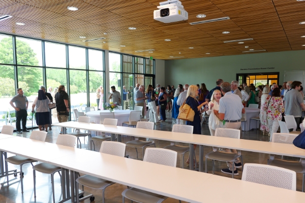 guests mingling