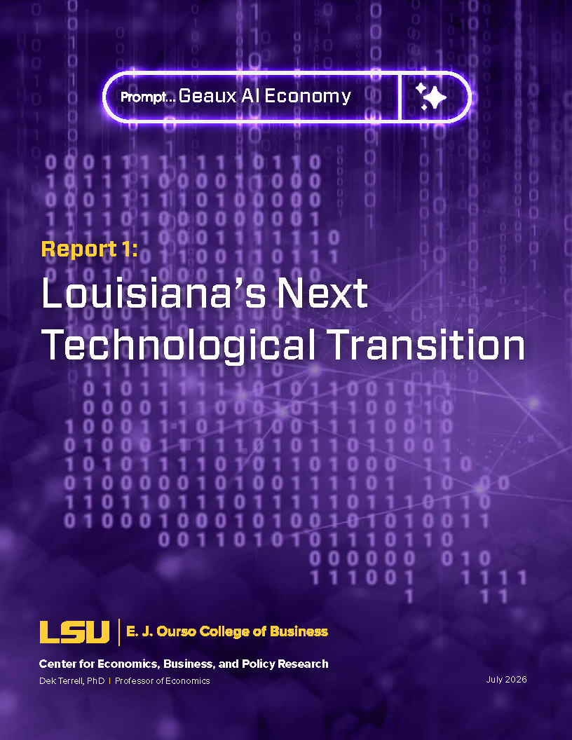 cover of the Geaux AI Report 1