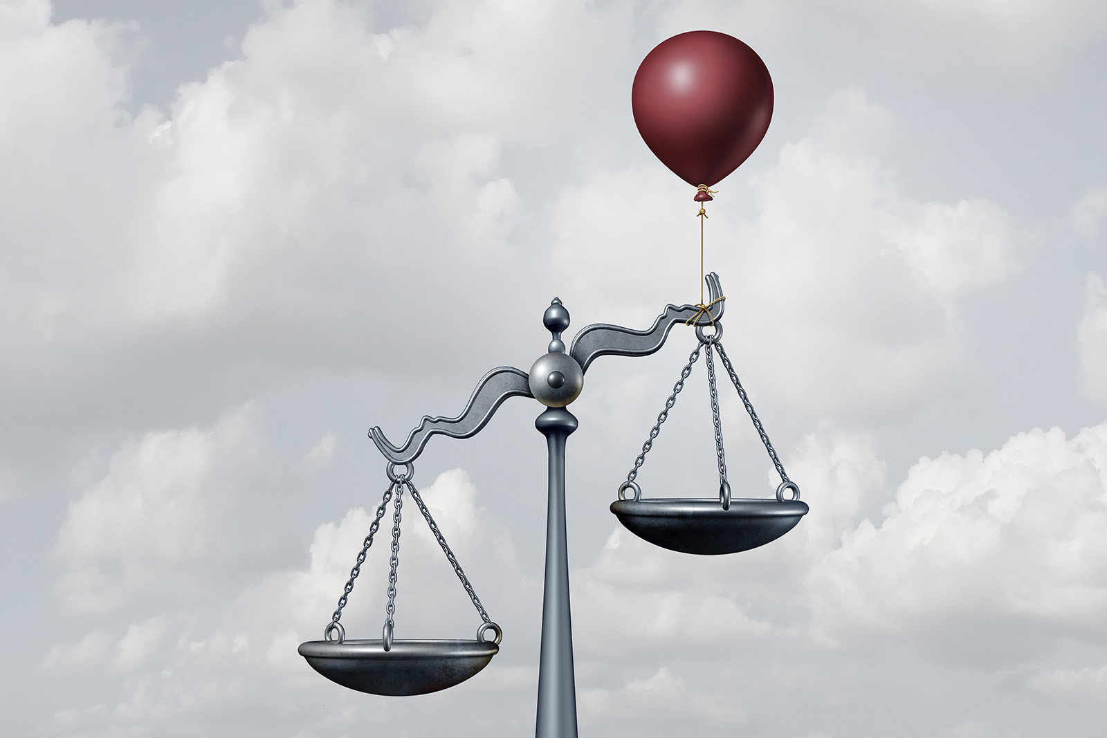 a balancing scale