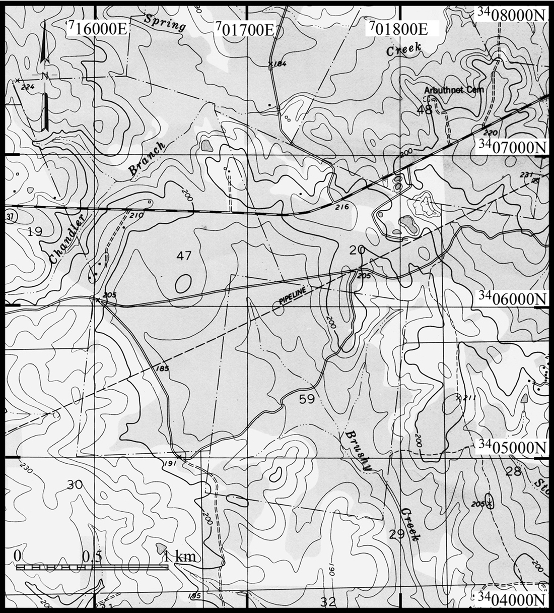 topographic map topographic map