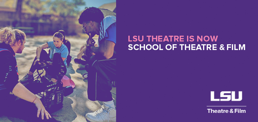 Now the School of Theatre and Film