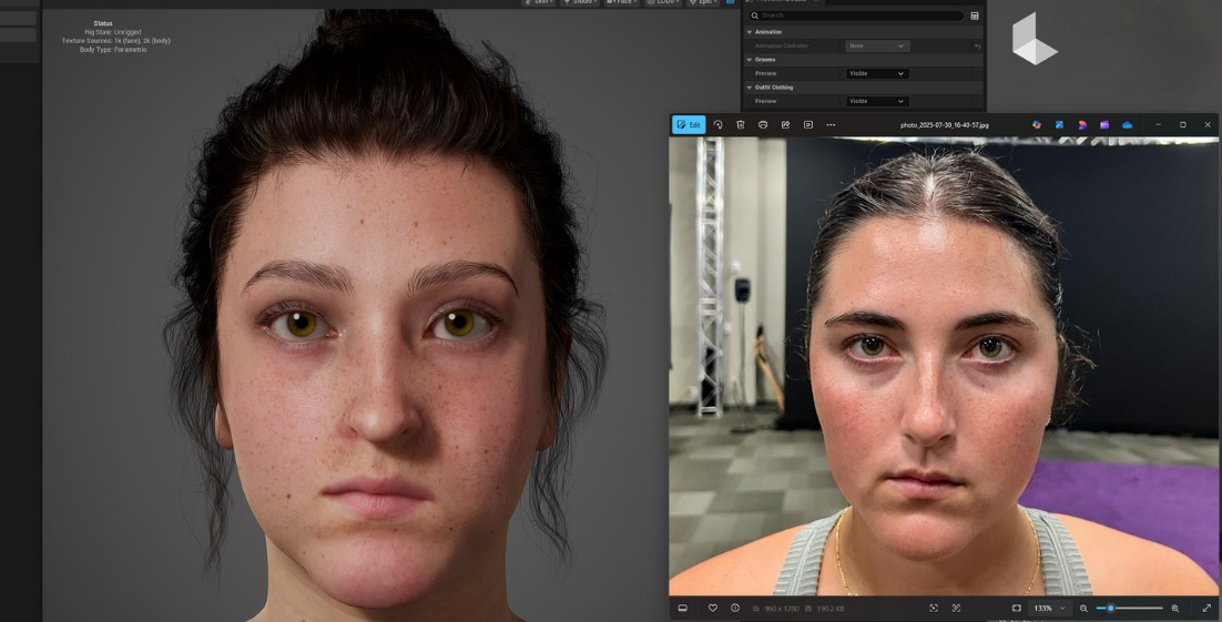Digital Human Rendering