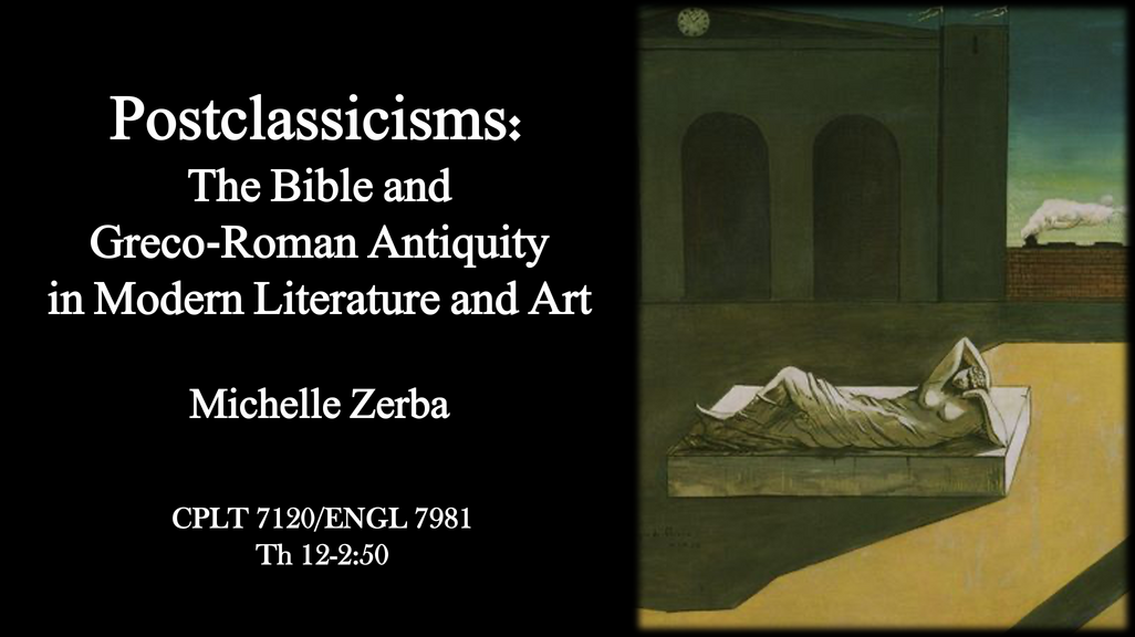 Classical Themes in Modern Art CPLT 7120