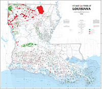 Oil and Gas Fields of La, 2008