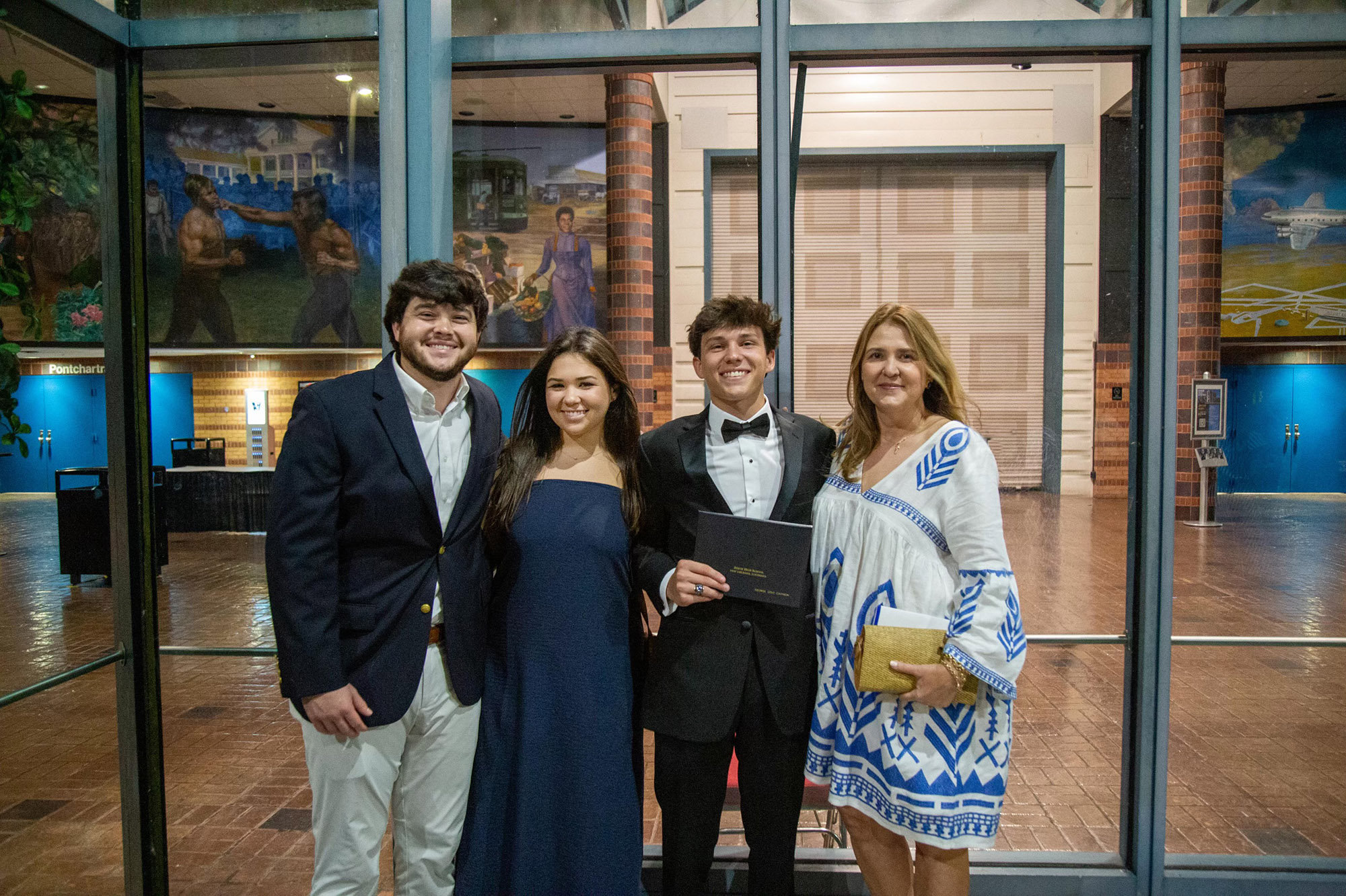 Julia Cazabon with family Julia Cazabon with family